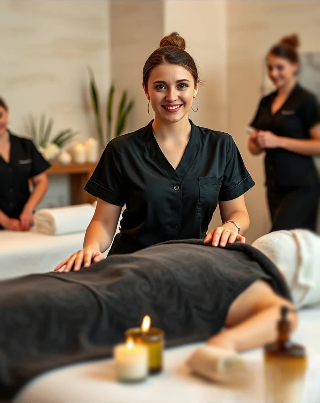 massage room at Best, Premium Spa in Sakinaka, Andheri